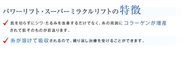 エクセレントリフトの特徴