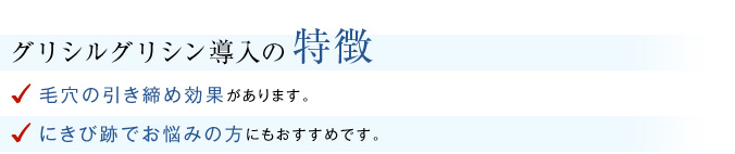 グリシルグリシン導入(高崎院除く)の特徴